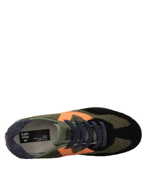 Sneakers in tessuto KEH NOO | S00KM9730NERO-MILITARE-ARANCIO